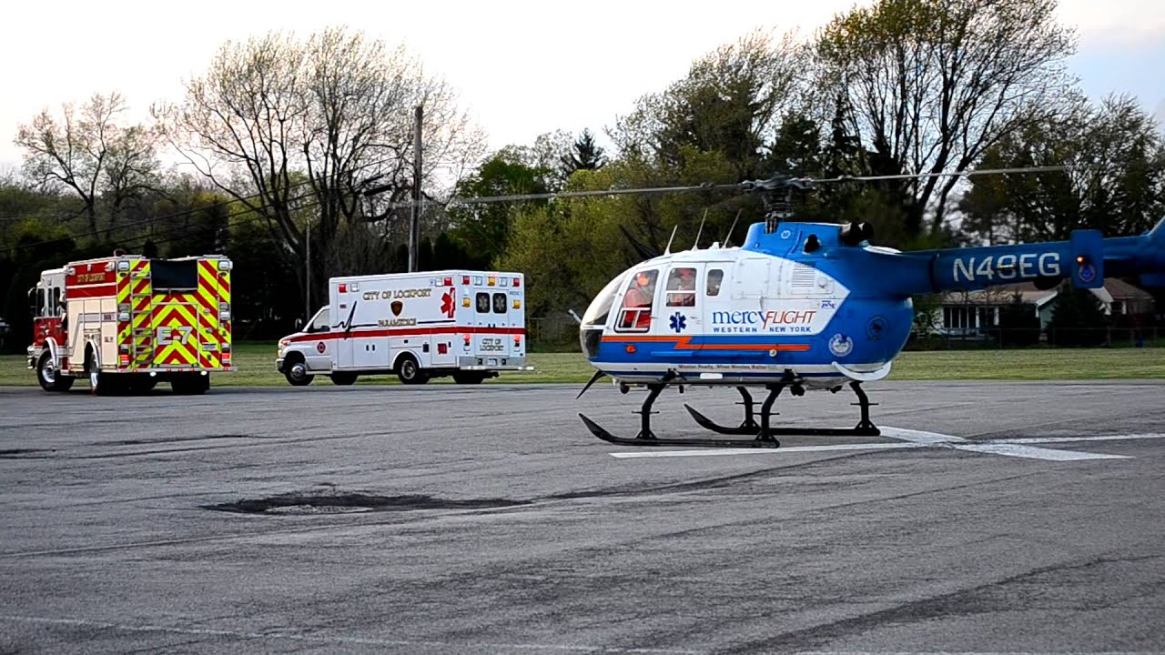 Mercy Flight Lockport, NY 04/19/2012 @ 6:50pm