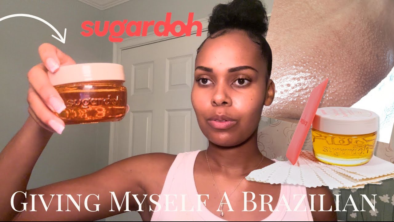 HOW TO SUGAR WAX YOURSELF 😅🩲 | Sugardoh Review