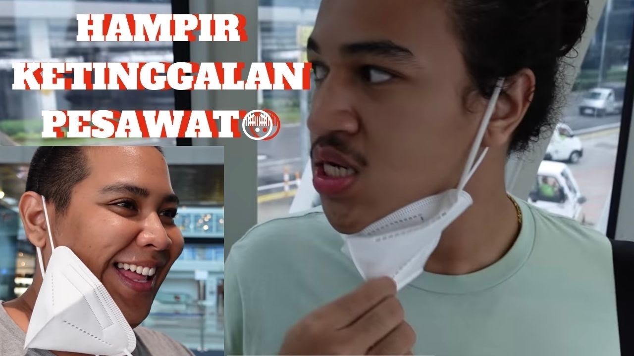 HAMPIR KETINGGALAN PESAWAT😢