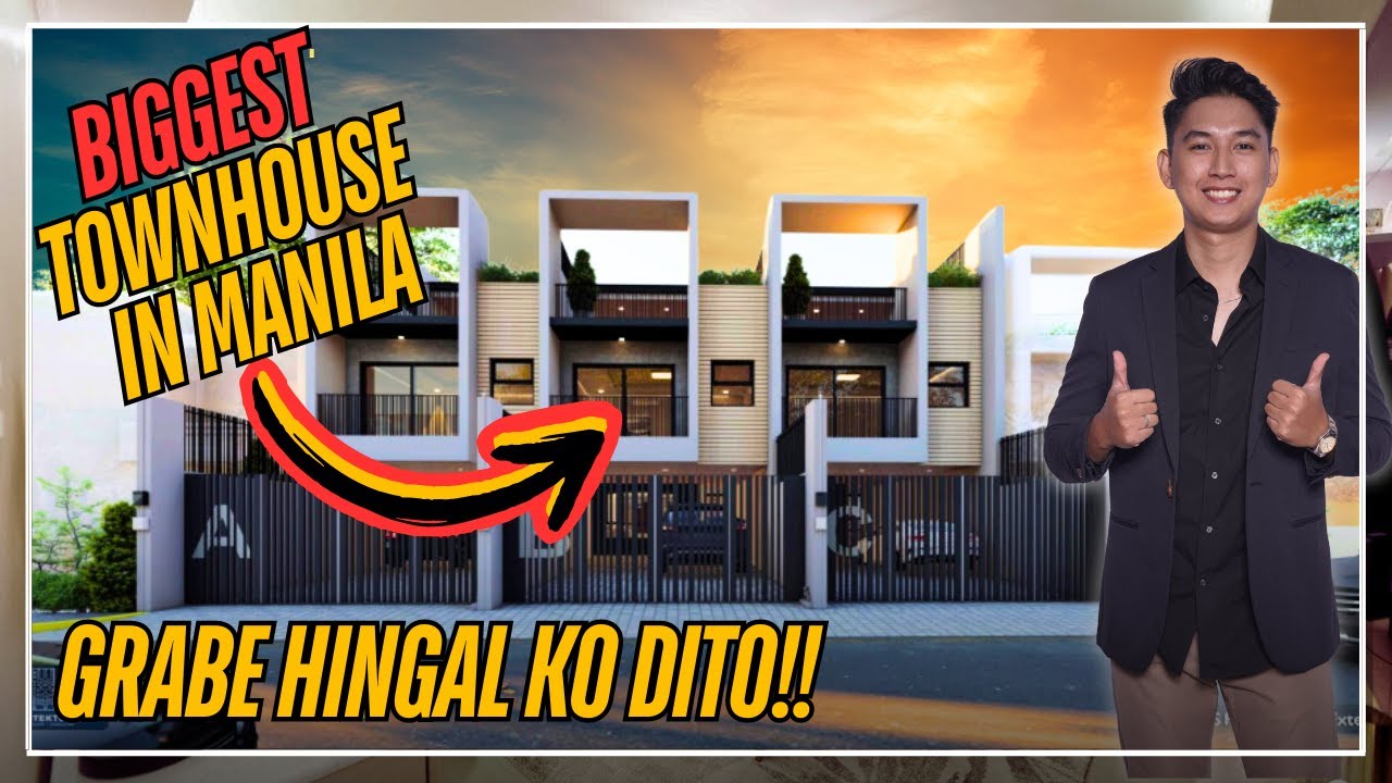 Biggest Townhouse in Manila, Sta.Mesa (GRABE NAKAKAHINGAL)• HouseTour 60 •