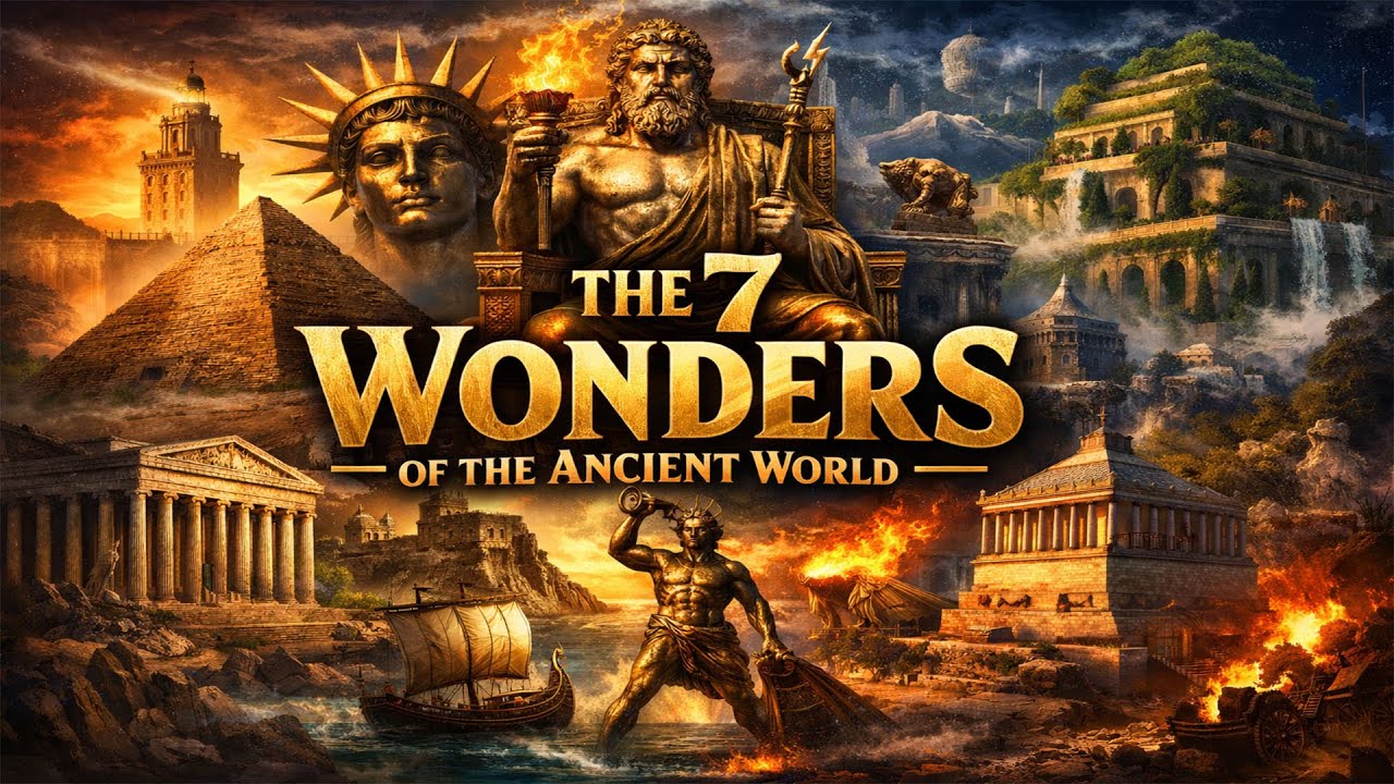 The Seven Wonders of the Ancient World | Ancient Monuments That Whisper in the Dark