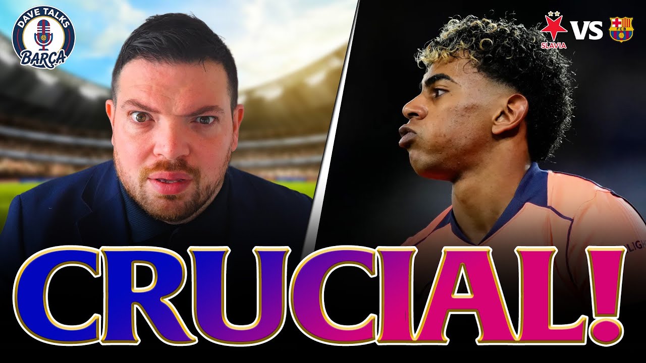 CRUCIAL WIN NEEDED FOR BARCA TO QUALIFY AUTOMATICALLY 🚨 | Slavia Prague vs FC Barcelona