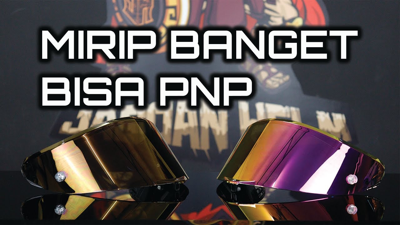 Perbedaan Visor AGV PISTA ORI VS AFTERMARKET