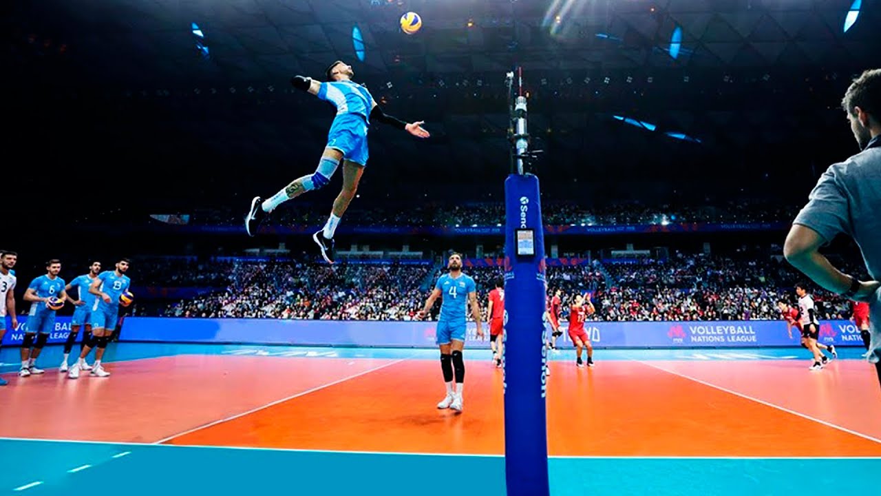 Incredible Vertical Jump | Facundo Conte | Spike 360 cm (HD)