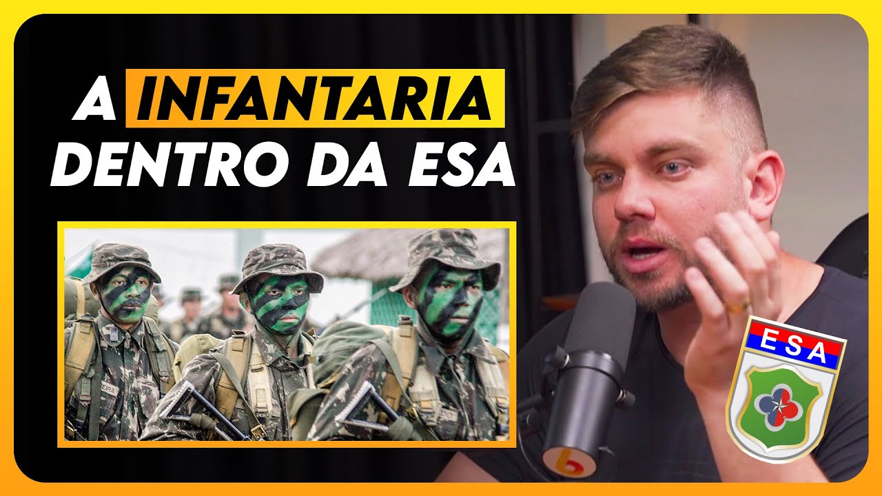 Como funciona a Infantaria na ESA? - Cortes Tropa do Arcanjo Podcast