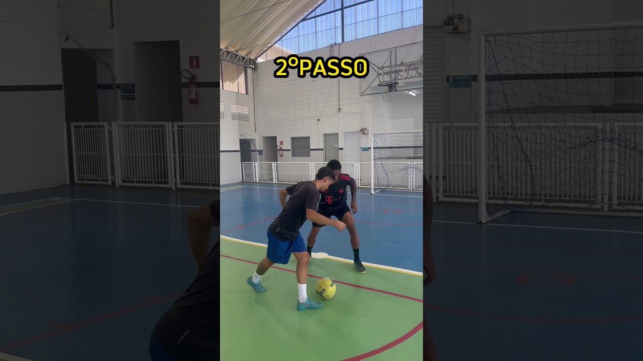 Aprenda esse drible para fazer na ala 🔥⚽️#futebol #skills #tutorial #futsal