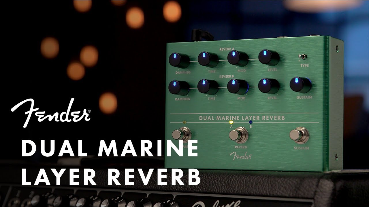 Introducing The Dual Marine Layer Reverb Pedal | Effects Pedals | Fender
