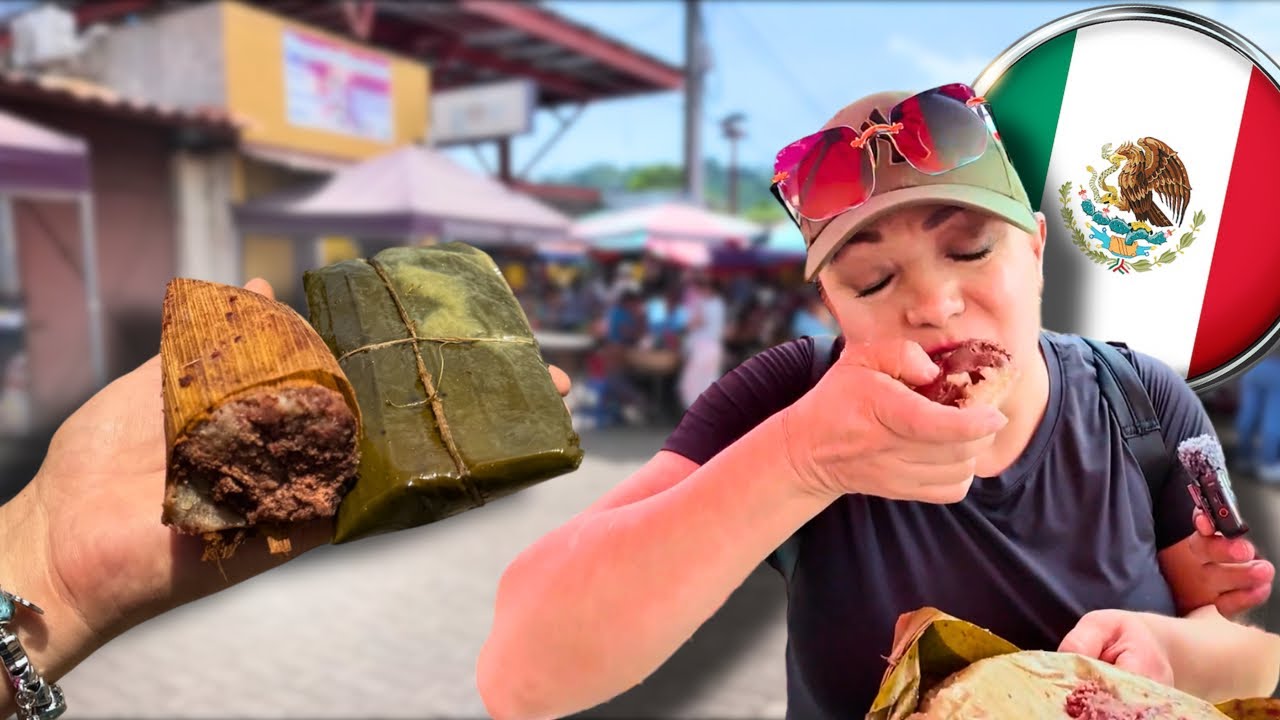 MEXICANAS 🇲🇽 PRUEBAN TAMAL SALVADOREÑO POR PRIMERA VEZ 🇸🇻