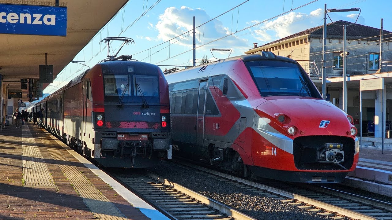 Vonatok Olaszországban | Trains in Italy | Treni in Italia🇮🇹