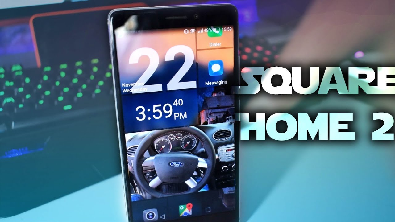 SquareHome 2 Launcher - A Windows look on Android