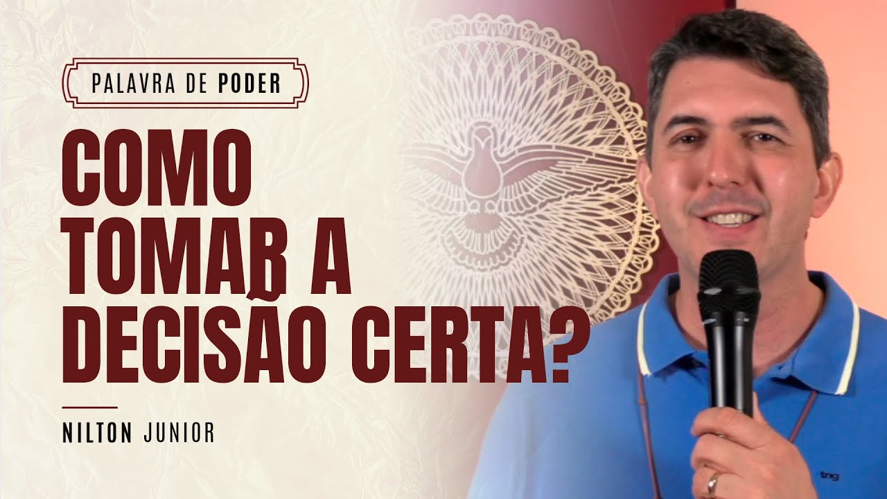 Ora&ccedil;&atilde;o para tomar a decis&atilde;o certa | #PalavraDePoder -&nbsp;@compantokrator