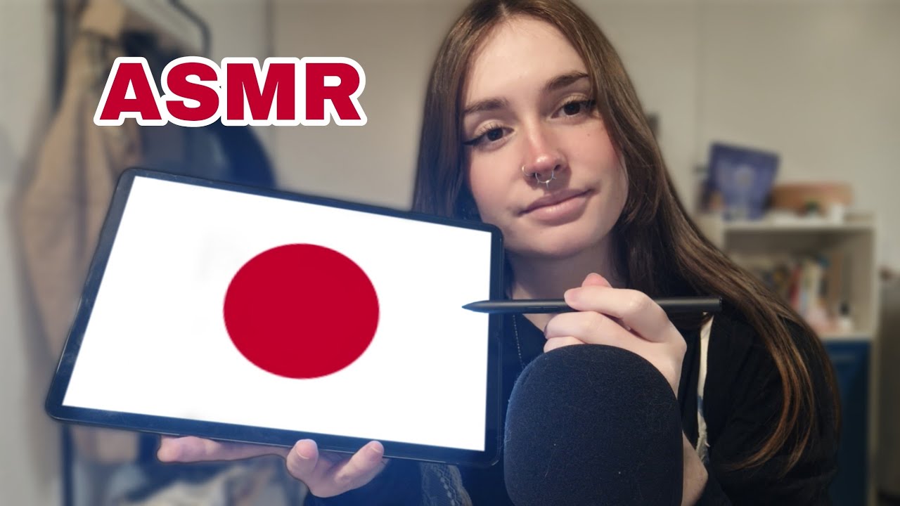 ASMR ROLEPLAY PROFESSEUR DE JAPONAIS 👩‍🎓🇯🇵 - ASMR FR