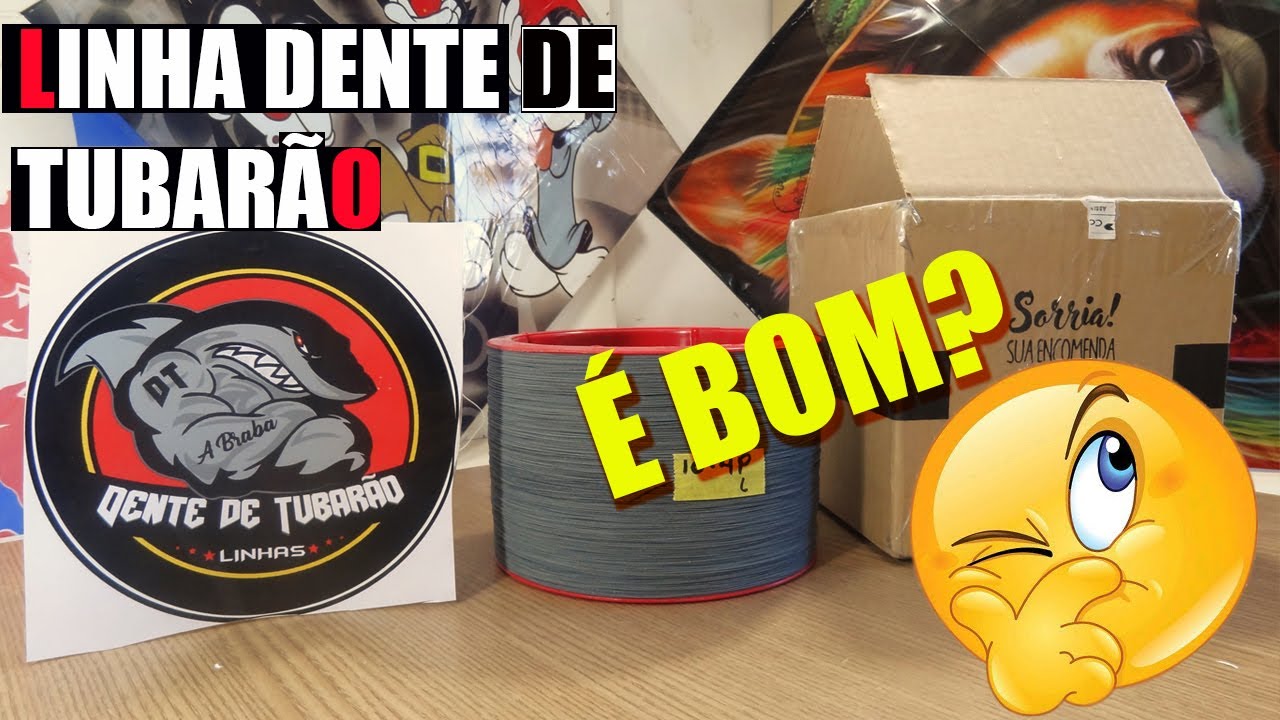 LINHA DENTE DE TUBARÃO É BOA MESMO? Testamos para o Festival