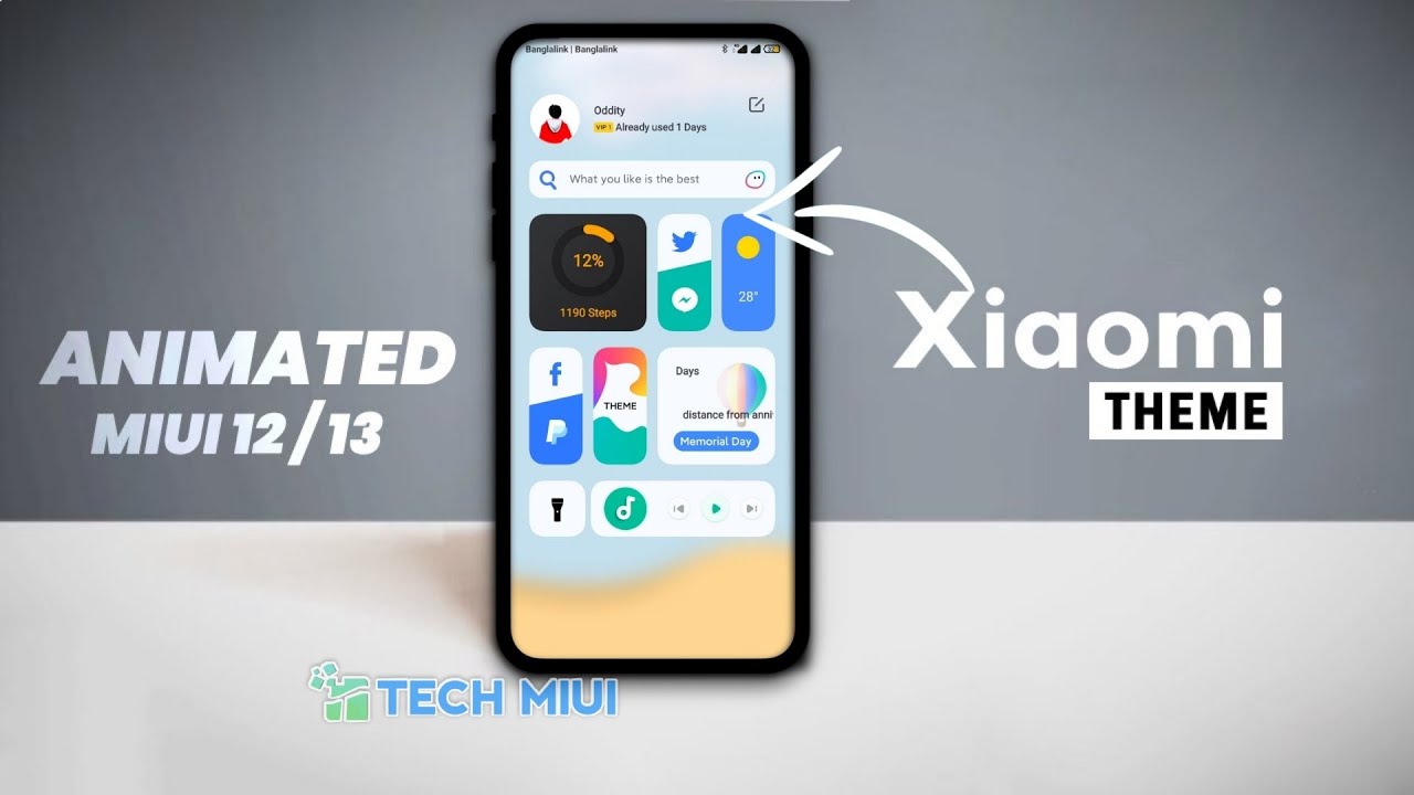 BEST MIUI 12.5 & 13 Theme for Xiaomi Smartphone | MIUI THEMES | MIUI 13 Unique THEMES