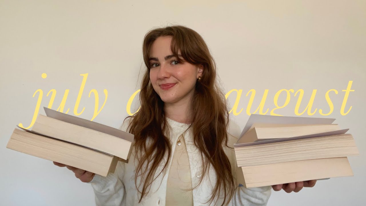 july & august reading wrapup 🌝 | old favourites, olivie blake, romance & fantasy