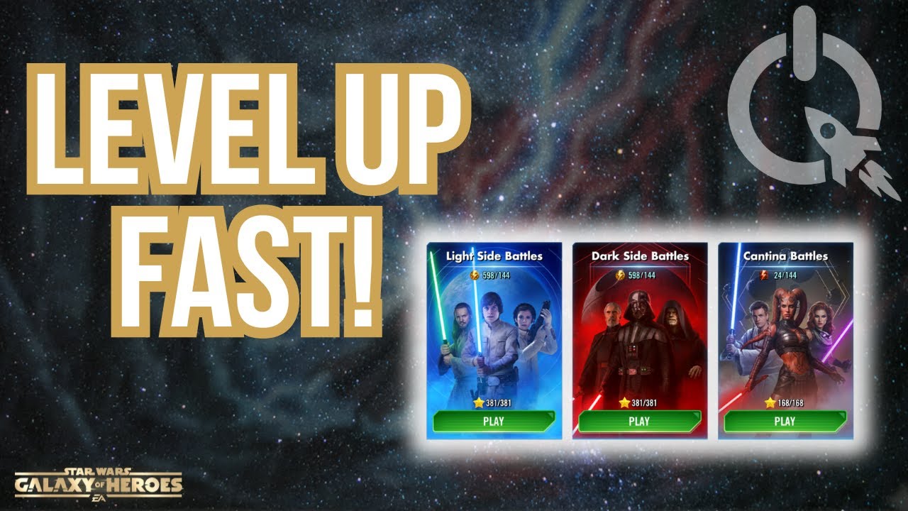 SWGOH Level Up Guide | New Player Tips!