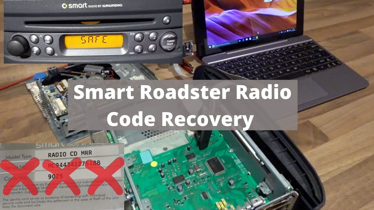 Smart Roadster Radio Code Recovery - Stereo Code - Smart Roadster Brabus - 010