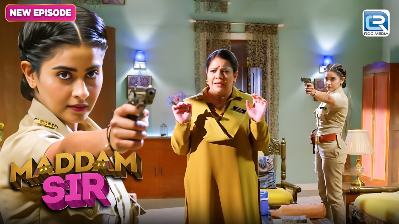 आखिर क्यों करिश्मा सिंह ने थानी पुष्पा जी पर बंदूक ? | Maddam Sir | New Episode 587