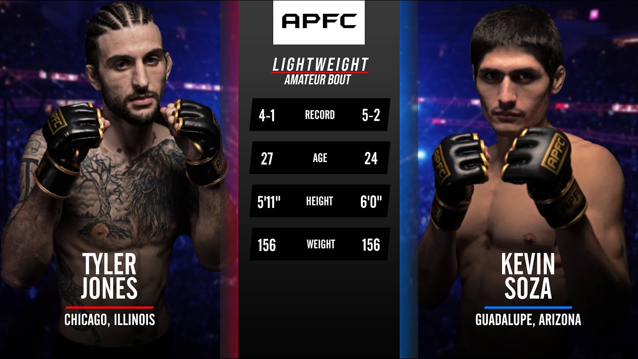 APFC 2: KEVIN SOZA vs TYLER JONES | CRAZY TRIANGLE CHOKE FINISH!