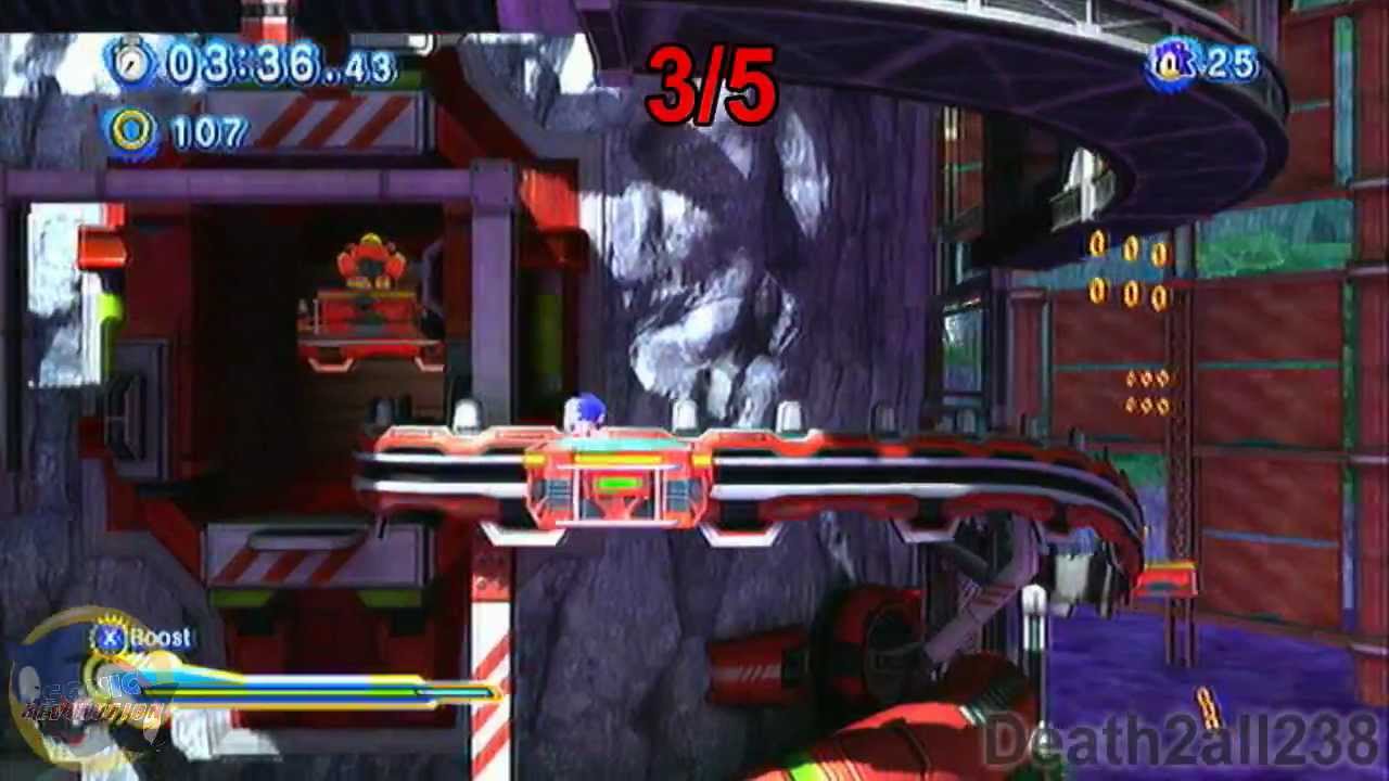 Sonic Generations: Red Star Ring Guide - Planet Wisp Zone