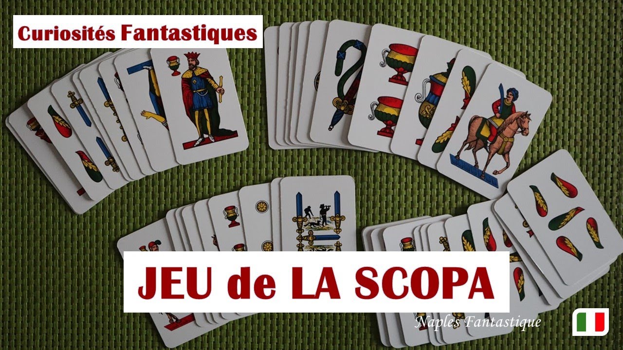 La SCOPA 🇮🇹 JEU de CARTES ITALIEN