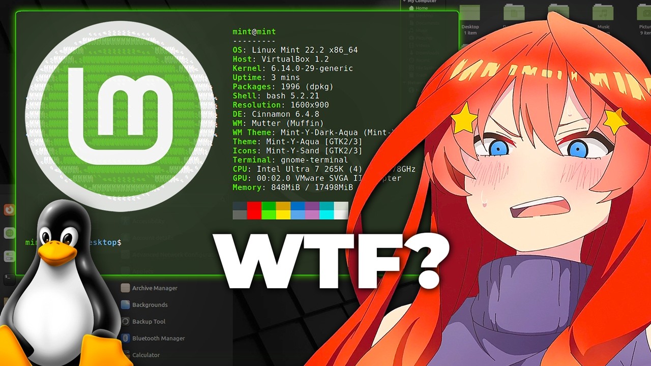 I Tried Linux Mint For The First Time, It's Not What I Expected