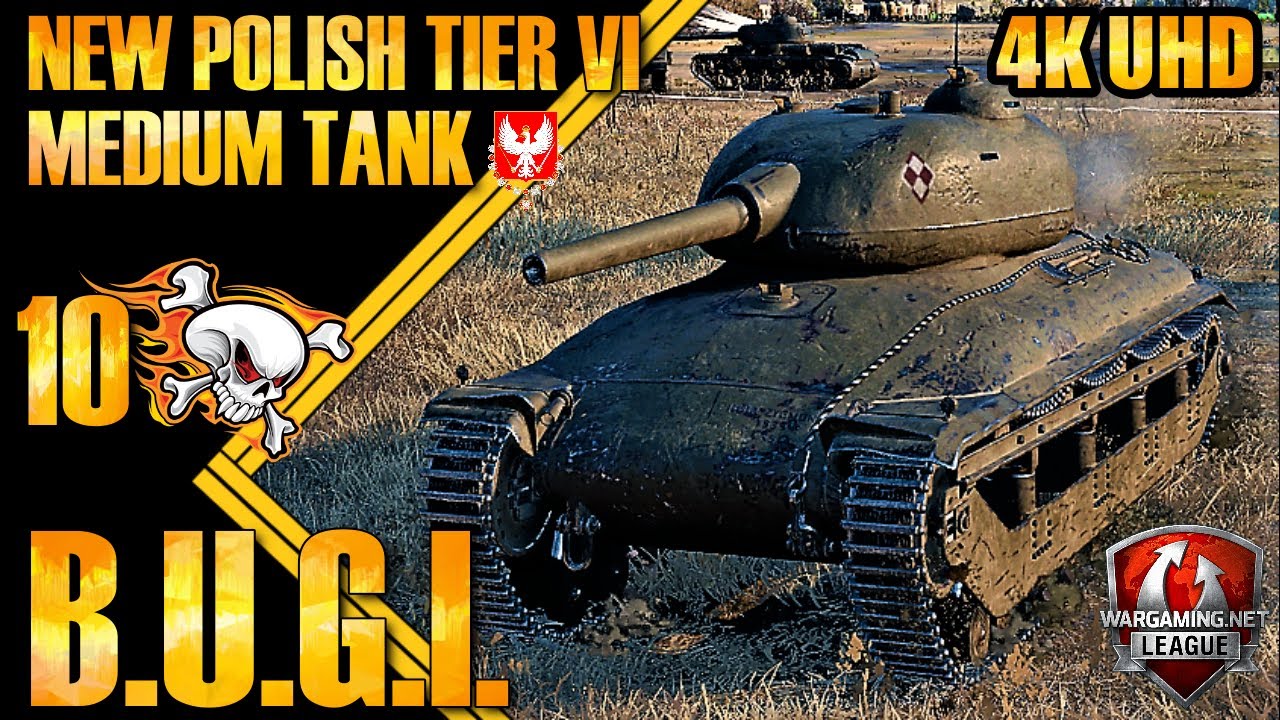 WoT B.U.G.I. Gameplay 4k &diams; New Tier VI Medium Tank Review (2020)