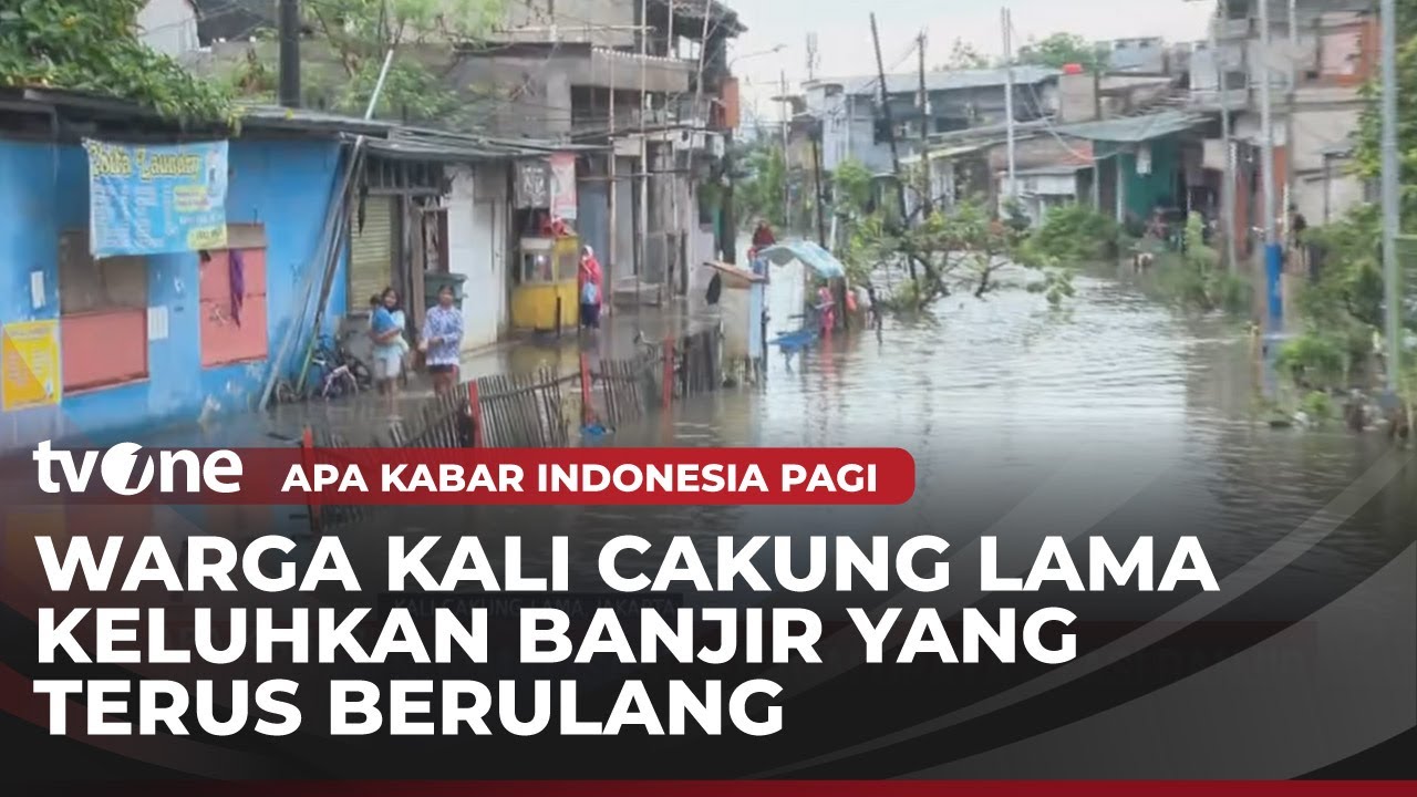 Warga Keluhkan Banjir Masih Terjadi di Kali Cakung Lama | AKIP tvOne