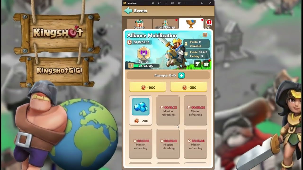 KINGSHOT #10 - Alliance Mobilization #kingshotgames  #new #gaming #lootbar #packs
