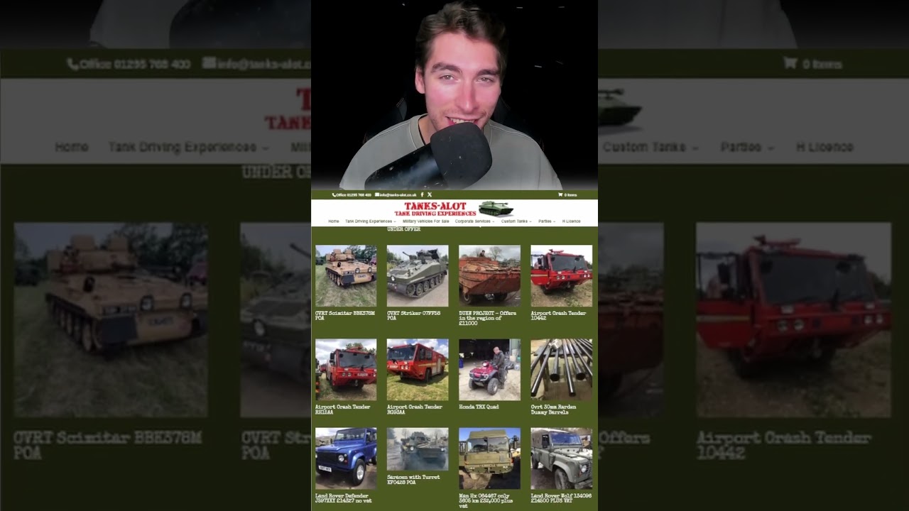 How YOU Can Buy a TANK!  #military #britishmilitary