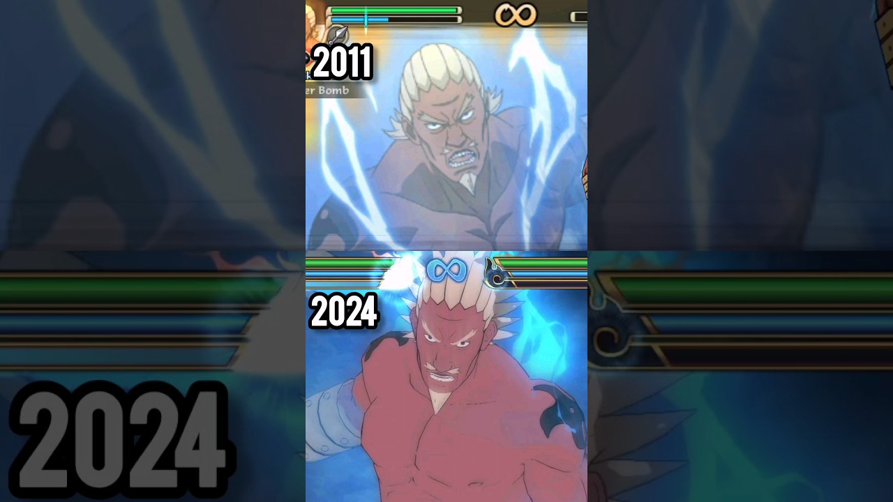 Raikage Ultimate Jutsu Evolution | Naruto Storm Connections VS Naruto Impact #narutostormconnections