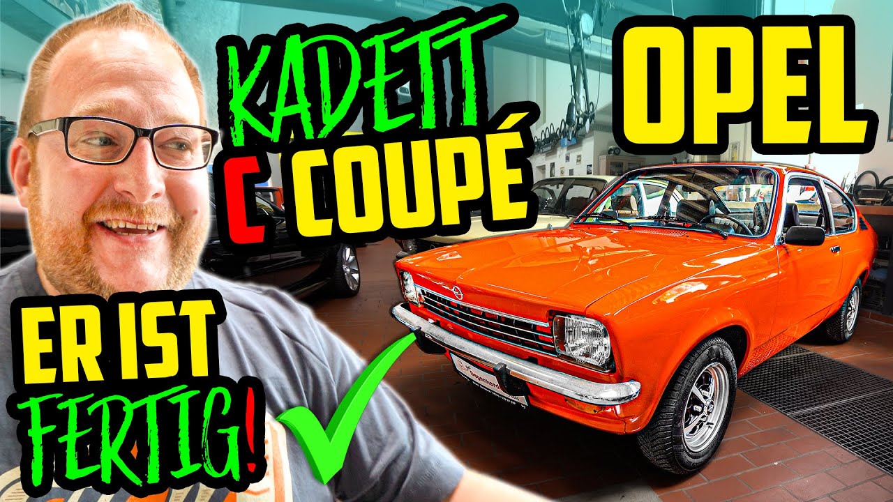 Ein OLDTIMER mehr auf der Straße! - Opel Kadett C Coupé - Das Puzzle ist zusammengesetzt!