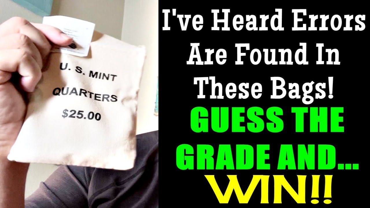 HAVE NEVER DONE THIS BEFORE! Hunting Bag Of 2020 BU Mint Quarters&hellip;With A Viewer Giveaway!
