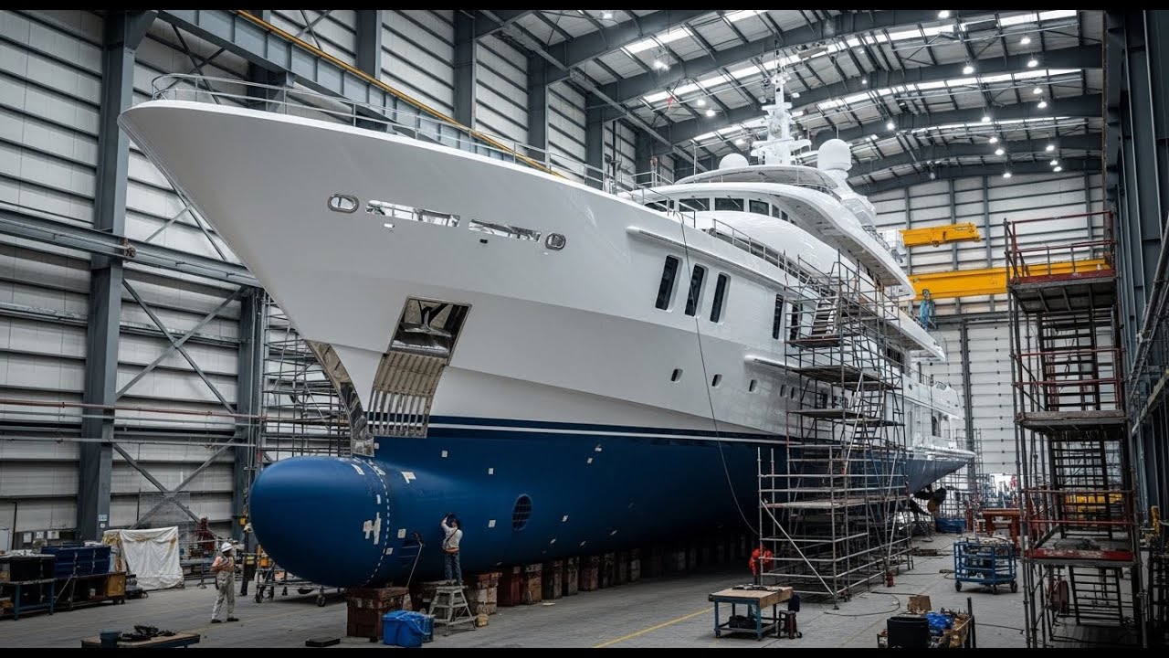 41 Inside Factory: The Incredible Process of Building Modern Luxury Yachts
