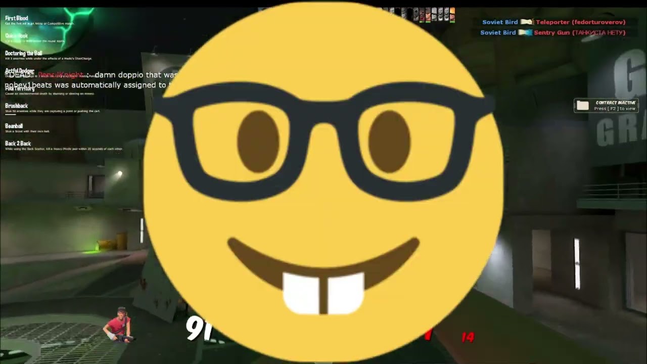 najlepsze bronie dla scouta versus saxton hale [tf2]