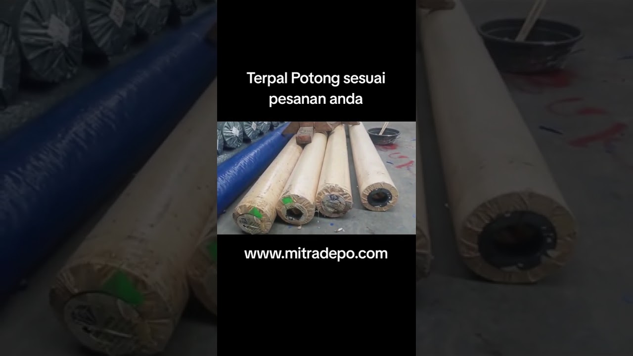 Terpal jahit potong roll bisa semua