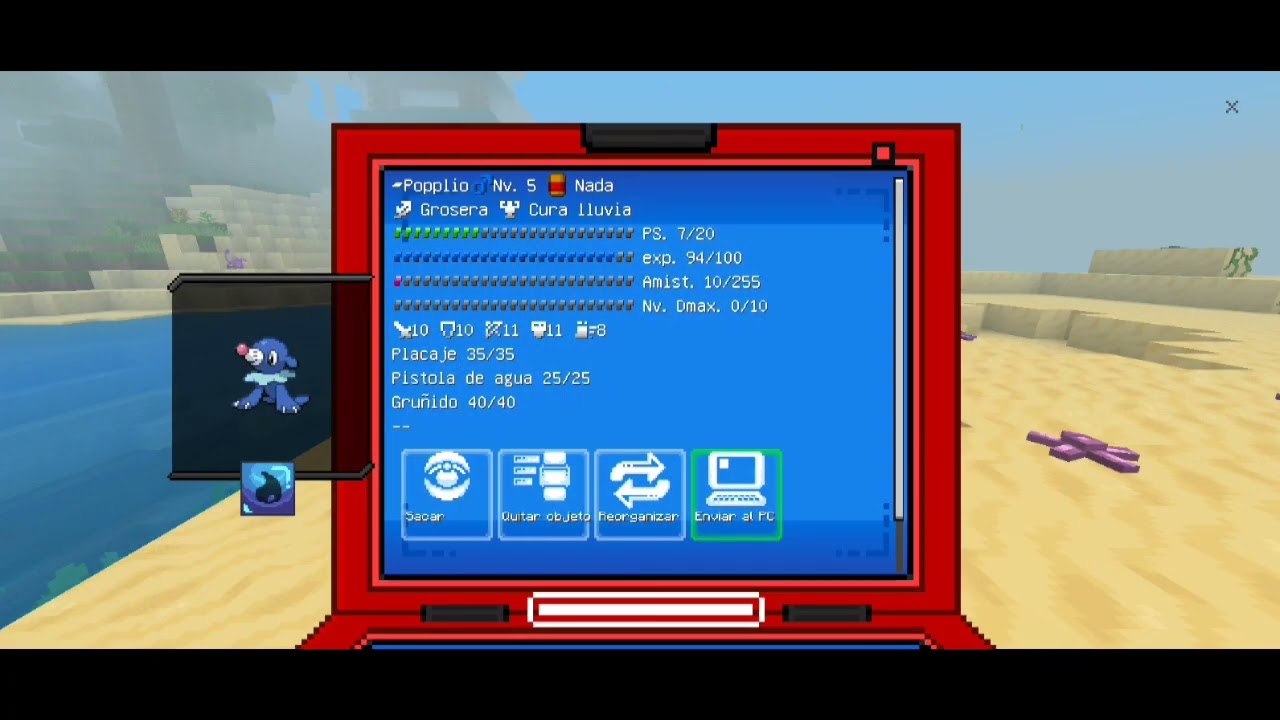 CAP 8, Pokémon en Minecraft, empezando 
