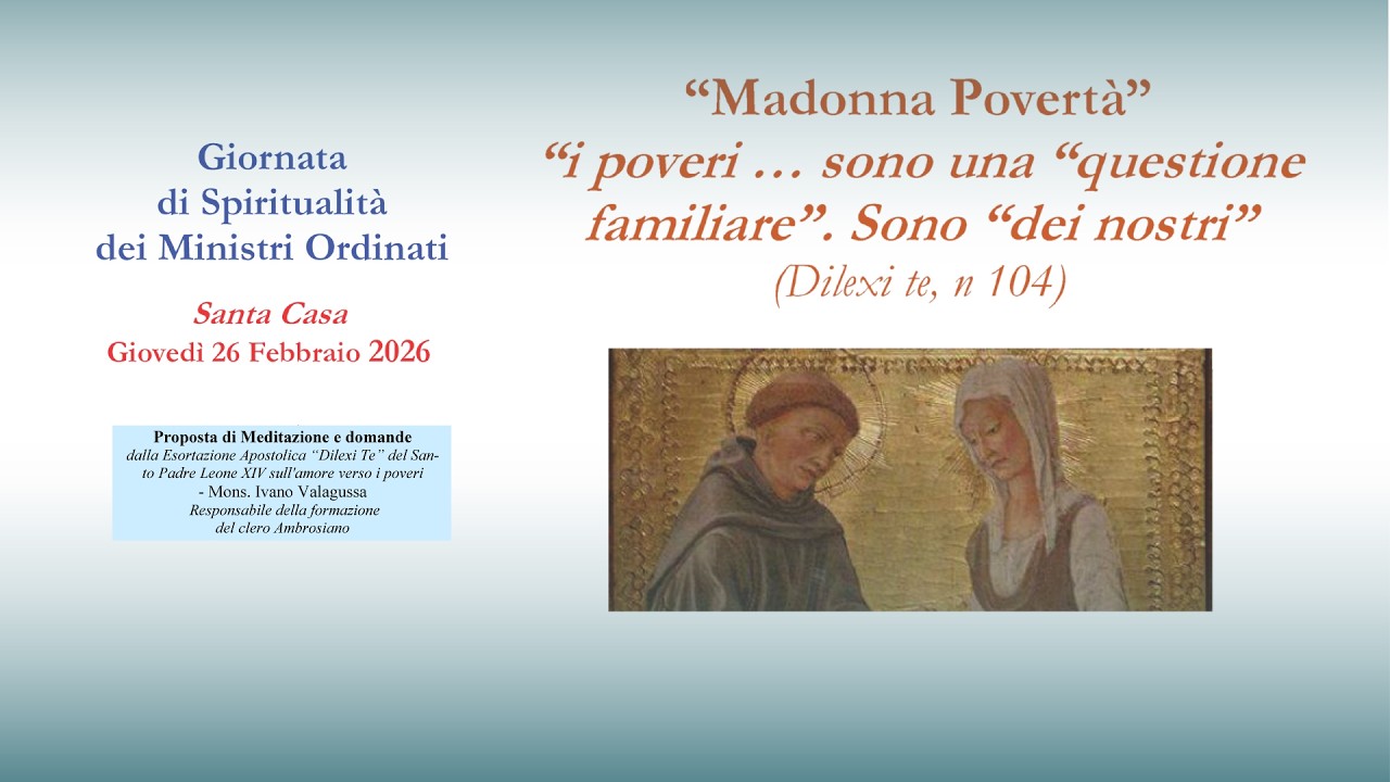 26.02.2026 Incontro spiritualità del clero delle Marche