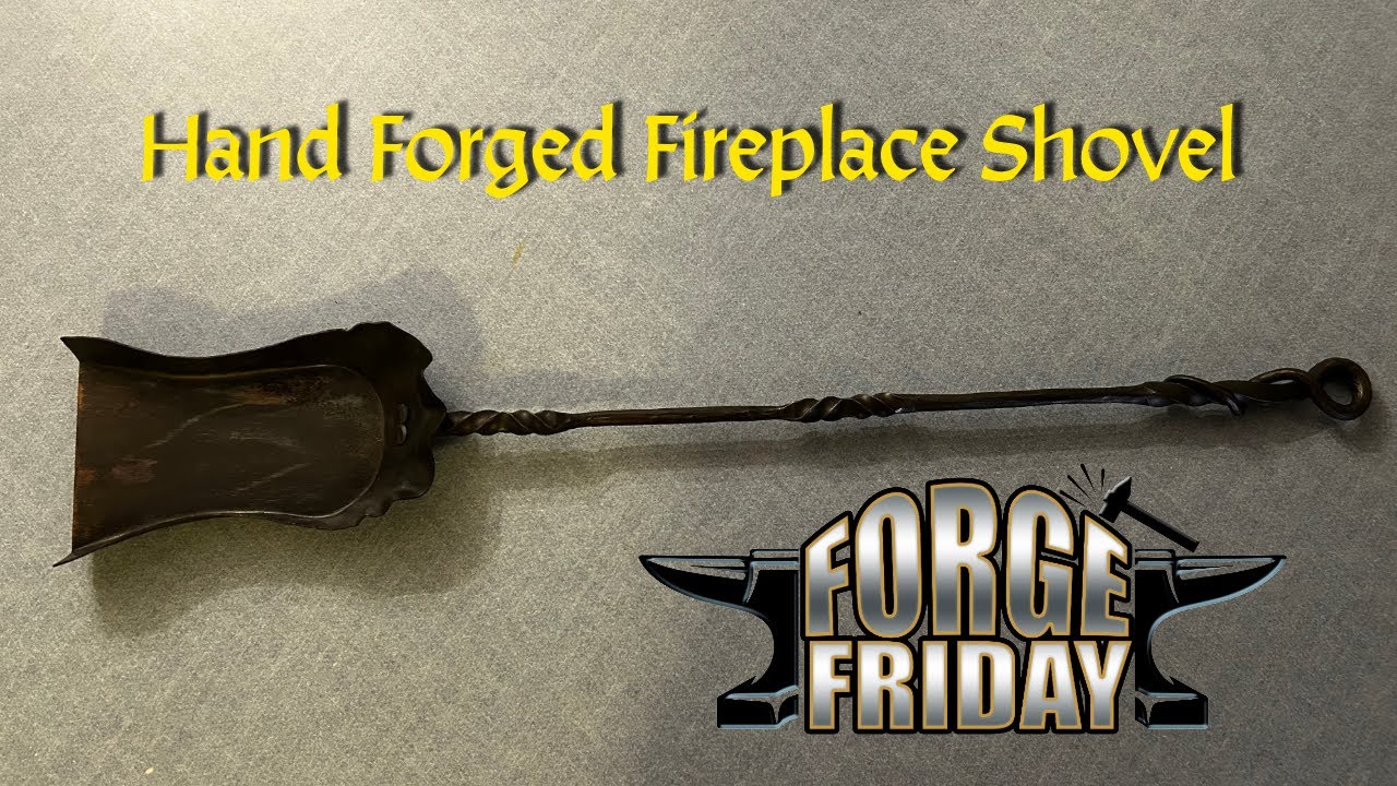 Hand Forged Fireplace Shovel