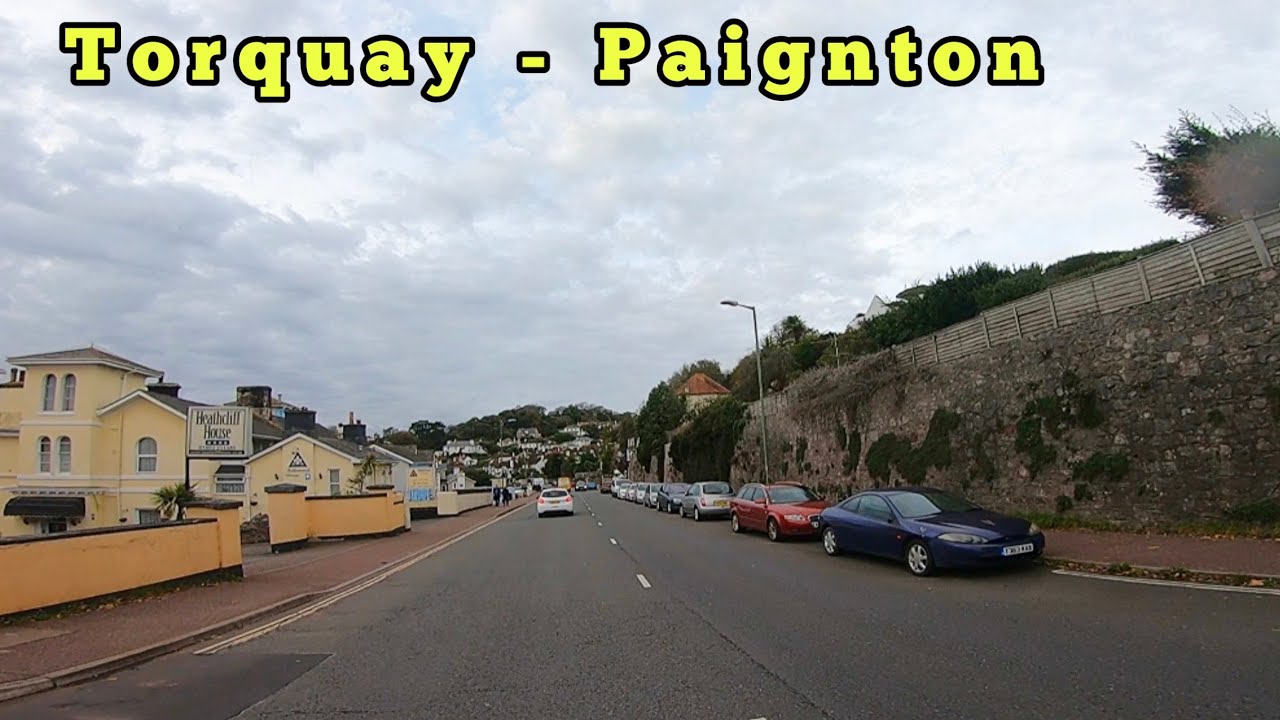 A drive with us production 23/10/23  Torquay - Paignton via ring road English Riviera South Devon UK