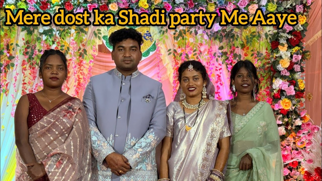 Mere dost ka reception party//Anu minj