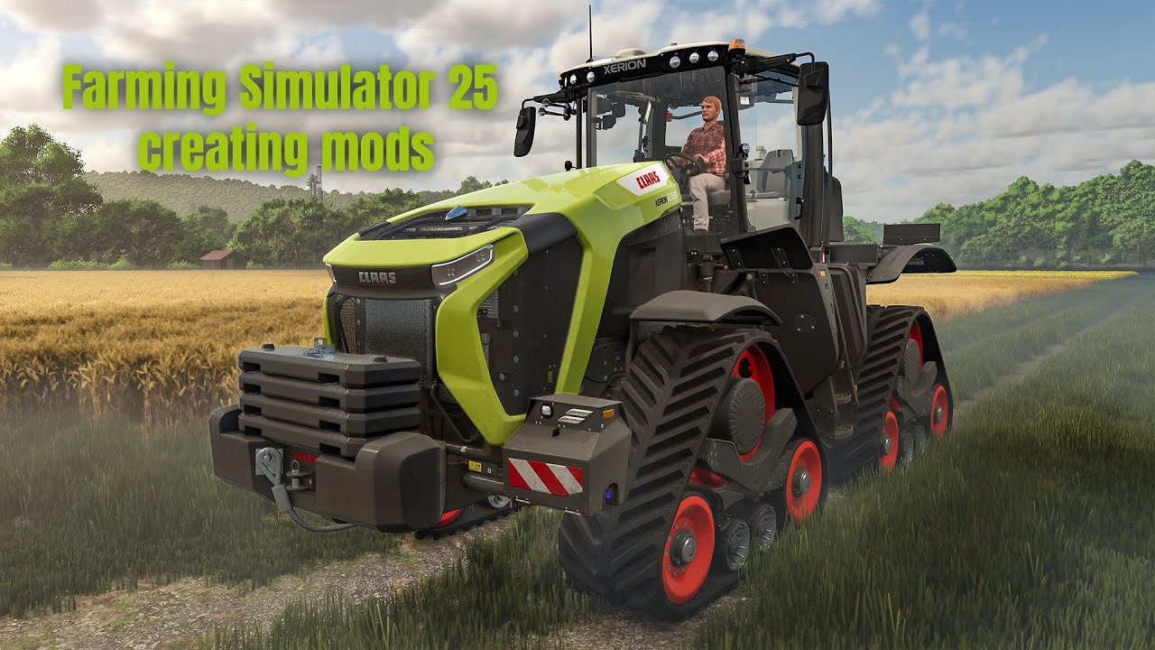 Создание Модов своими руками для игры Farming Simulator 25