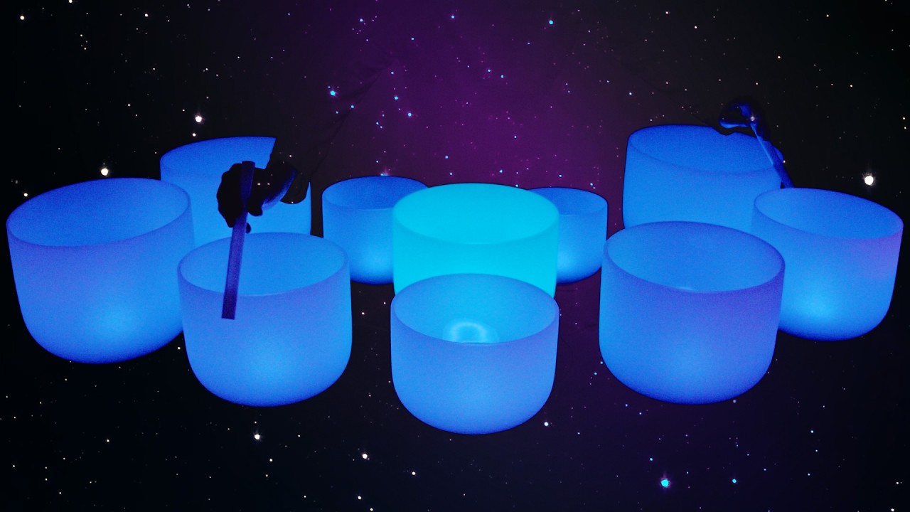 Full Moon Eclipse - Virgo Crystal Bowls 432Hz Soundbath