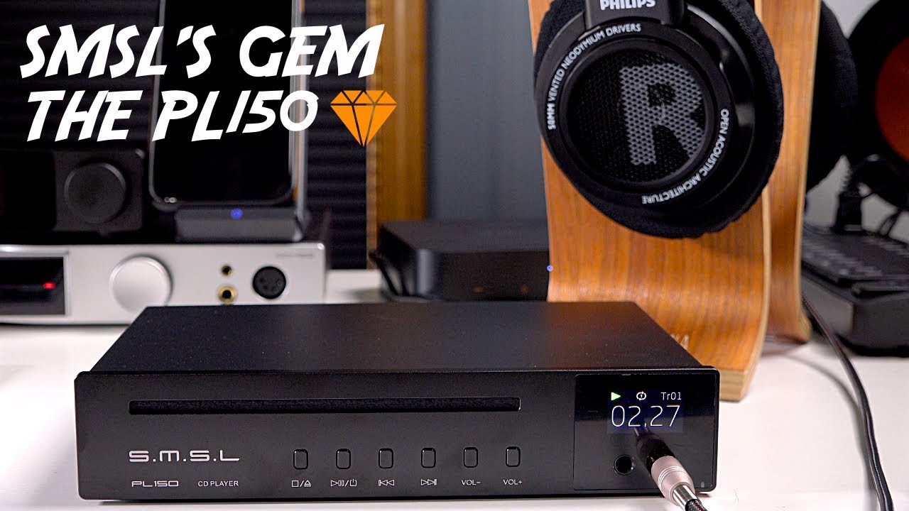 Этот маленький CD-плеер меня удивил… Обзор SMSL PL150!