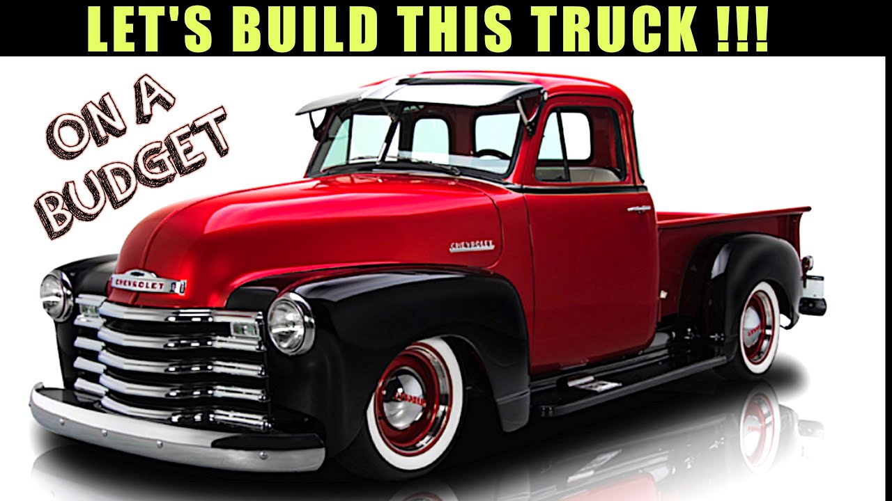 Building a Vintage Chevy 3100 Show Truck in the Driveway On a Budget Part 1
