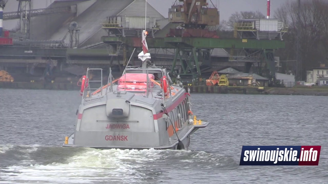 Wodolot Jadwiga na trasie Szczecin-Świnoujście-Szczecin