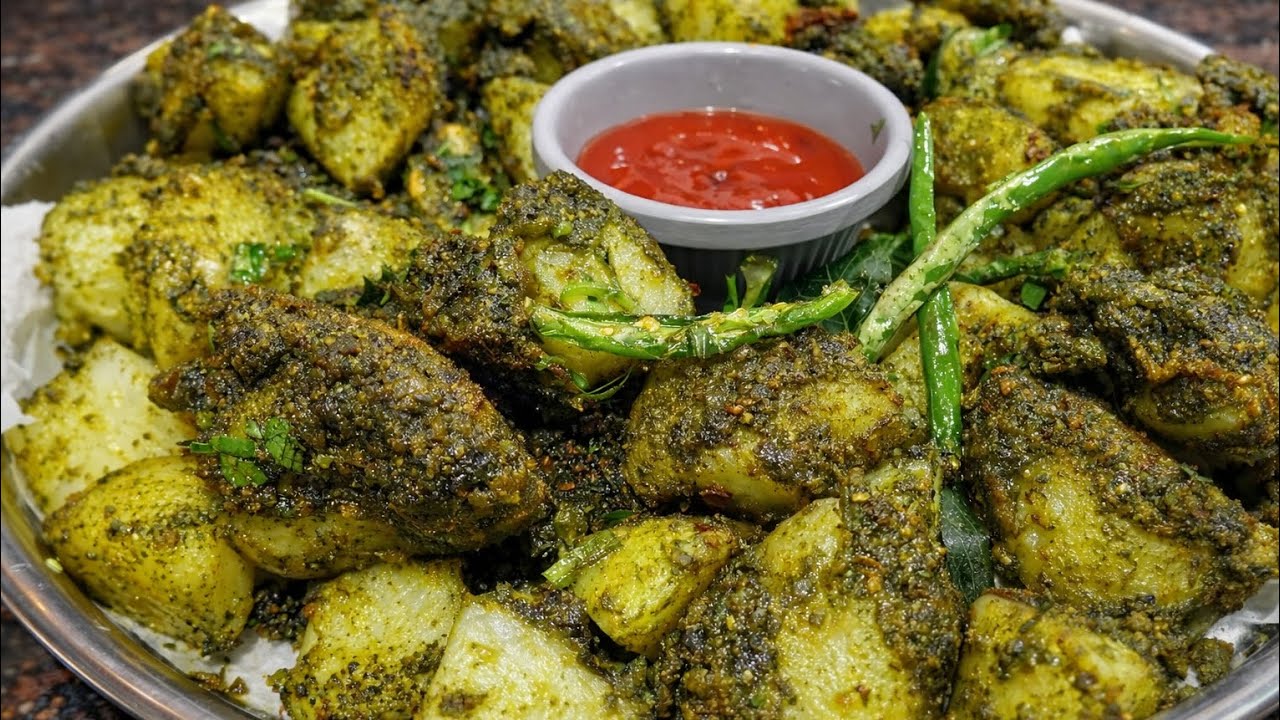 Sabzi Se Snack 😍 Aalu Palak 65