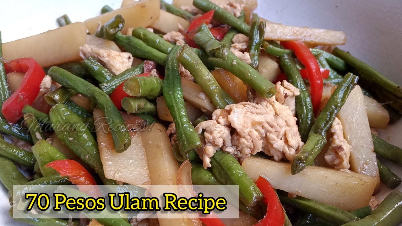 70 Pesos Tipid Ulam Recipe! Gawin ito sa Sitaw at Patatas. Murang Ulam Recipe