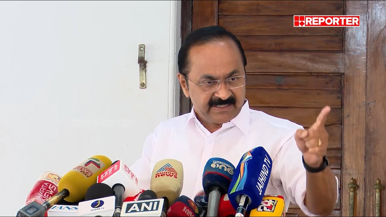 'ഭീഷണി വേണ്ട...'; മാധ്യമപ്രവർത്തകയോട് കയർത്ത് പ്രതിപക്ഷ നേതാവ് VD Satheesan