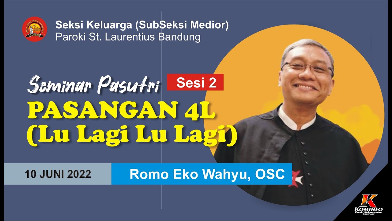 SEMINAR PASUTRI PASANGAN 4L LU LAGI LU LAGI OLEH ROMO EKO WAHYU OSC   |   Sesi 2 TENTANG TAPAL BATAS